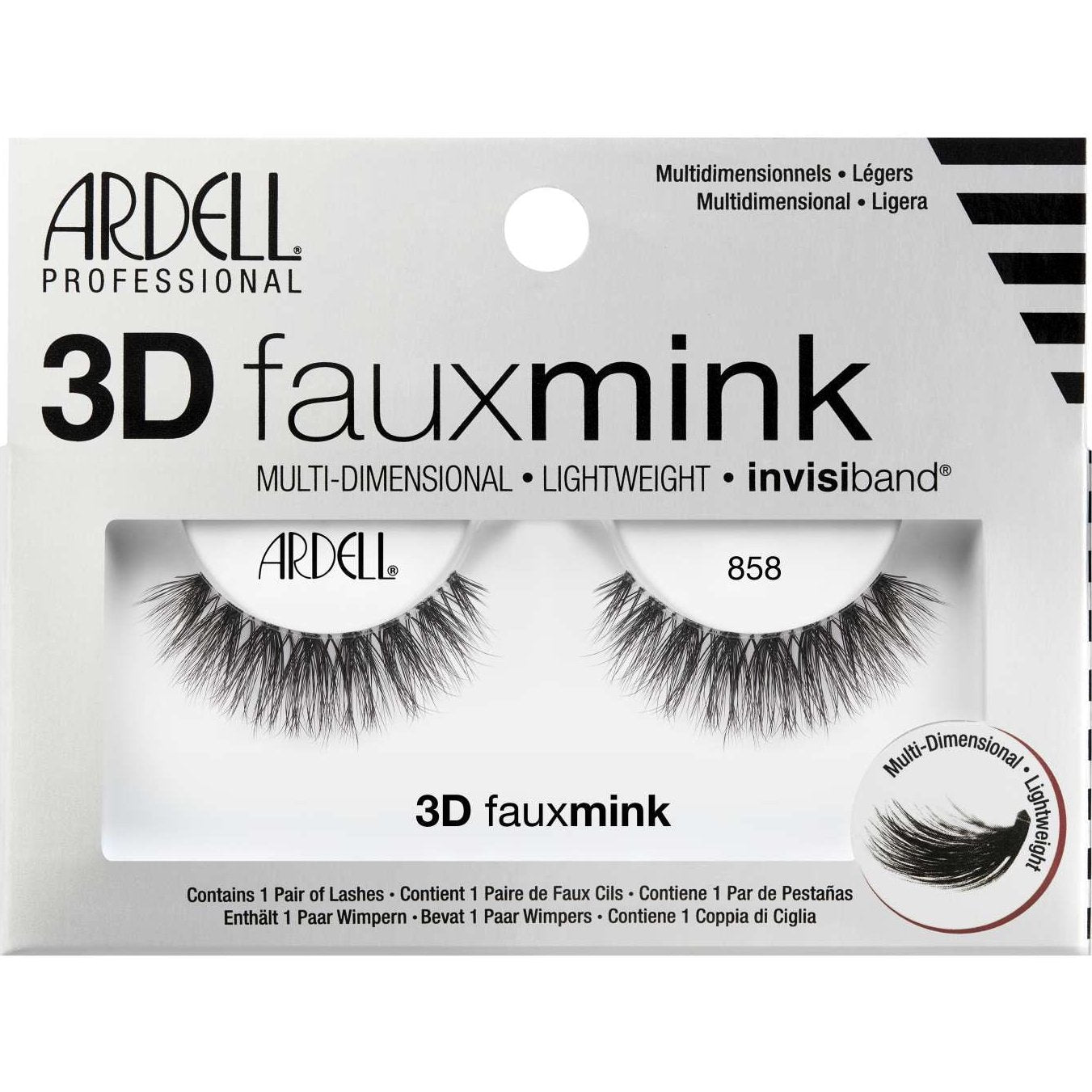 Ardell Faux Mink Invi 3D 858 Ardell Faux Mink Invi 3D 858