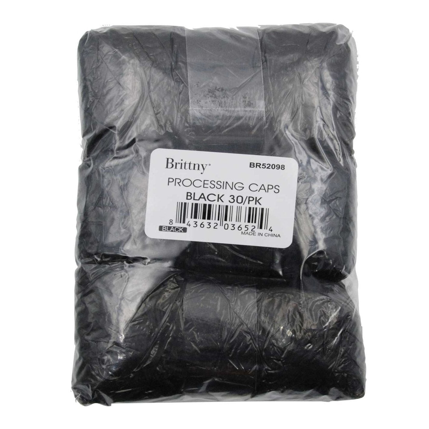 Brittny Cap Processing Black 30Pk Brittny Cap Processing Black 30Pk