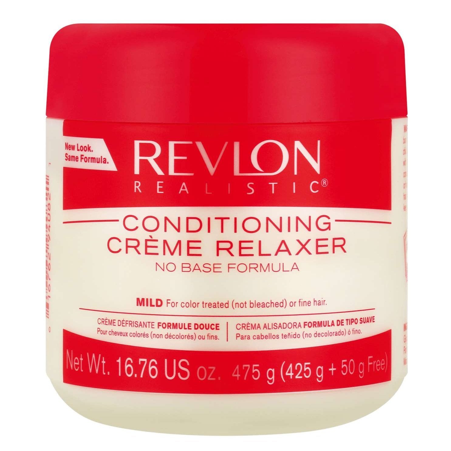 Revlon Realistic Conditioning Creme Relaxer No Base Formula Mild Revlon Realistic Conditioning Creme Relaxer No Base Formula Mild